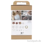 Artikelbild 2 des Artikels “Bastelset Schmuck, Achat Perlenschmuck, Beige, Orange, Perlmuttweiß “