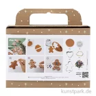 Artikelbild 2 des Artikels “Bastelset Weihnachten - Lebkuchenfiguren Modellieren, Braun “