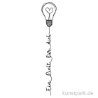 Artikelbild 2 des Artikels “Butterer Stempel - Ein Licht für dich, 2 x 10 cm “