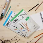Artikelbild 2 des Artikels “Clairefontaine CRAY’ON Papier, DIN A4, Weiß, 120 g/m², 50 Blatt “