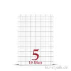 Artikelbild 2 des Artikels “Clairefontaine Schulheft DIN A5, 16 Blatt, 90g, Lin. 5, kariert 5 mm “