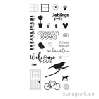 Artikelbild 2 des Artikels “Clear Stamps - Welcome Home, 97 x 205 mm, 23 Motive “