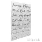 Artikelbild 2 des Artikels “Viva Decor Clearstamp - Bujo, Monate “