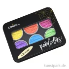Artikelbild 2 des Artikels “COLIRO Pearl Colors - 6 Perlglanzfarben im Metallkasten, Vibrant “