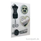 Artikelbild 2 des Artikels “CraftEmotions Clear Stamps - Couture Körper, DIN A6 “