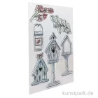 Artikelbild 2 des Artikels “CraftEmotions Clear Stamps - Vogelhäuschen, DIN A6 “