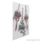 Artikelbild 2 des Artikels “CraftEmotions Clear Stamps - Makramee Hängepflanzen, DIN A6 “