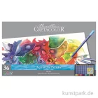 Artikelbild 2 des Artikels “Cretacolor MARINO Aquarellstifte - 36 Farben sortiert im Metalletui “