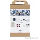 Artikelbild 2 des Artikels “Cyanotypie Set mit viel Zubehör für Sonnendrucke “