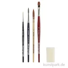 Artikelbild 2 des Artikels “da Vinci Pinselset, 4 hochwertige Aquarellpinsel & Zubehör im Holzkasten “
