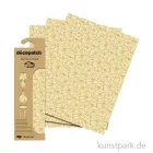 Artikelbild 2 des Artikels “DECOPATCH Papier 790 Blumen Gold-Weiß, 3 Stück “