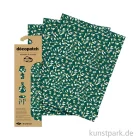 Artikelbild 2 des Artikels “DECOPATCH Papier 938 Blumen Gold-Grün, 3 Stück “