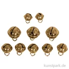 Artikelbild 2 des Artikels “Deko-Metallglöckchen zum Basteln, Gold, 11 / 15 / 19 mm, 10 Stück “