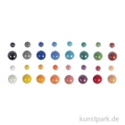 Artikelbild 2 des Artikels “Diamond Glas Mosaiksteine, Rund, Bunt, 0,6-1,2 cm, 180g “