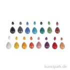 Artikelbild 2 des Artikels “Diamond Glas Mosaiksteine, Tropfenförmig, Bunt, 0,8-1,7 cm, 180g “