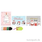 Artikelbild 2 des Artikels “Diamond Painting Cards - Happy Christmas Weihnachtskarten “