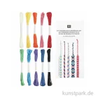 Artikelbild 2 des Artikels “DIY Freundschaftsarmbänder Set, Classic Colours, 10 x 8 m Garn “