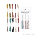 Artikelbild 2 des Artikels “DIY Freundschaftsarmbänder Set, Earthy Colours, 10 x 8 m Garn “