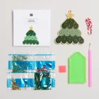Artikelbild 2 des Artikels “DIY-Set - Diamond Painting, Anhänger Weihnachtsbaum, 8,5 x 10 x 0,2 cm “