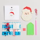 Artikelbild 2 des Artikels “DIY-Set - Diamond Painting, Anhänger Weihnachtsmann, 9 x 11 x 0,2 cm “
