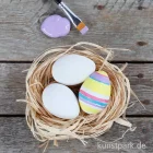 Artikelbild 2 des Artikels “Eier aus Kunststoff, 6 cm, 12 Stück - weiß “