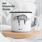 Artikelbild 2 des Artikels “Emailletasse - Faultier, 500 ml “