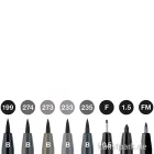Artikelbild 2 des Artikels “Faber-Castell PITT Artist Pen Brush - 8er Set - Schwarz & Grau “