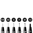 Artikelbild 2 des Artikels “Faber-Castell PITT Artist Pen Tuschestifte - 6er Set - Schwarz “