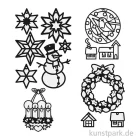 Artikelbild 2 des Artikels “Fensterbilder Bastelset - WINTER Transparent “