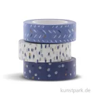 Artikelbild 2 des Artikels “FILOFAX Washi Tape Set - Indigo, 3 Stück, je 5m “