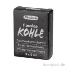 Artikelbild 2 des Artikels “Schmincke Flüssige Kohle, Kartonset mit 3 x 5 ml “
