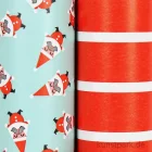 Artikelbild 2 des Artikels “Geschenkpapier Set mit Zubehör - Weihnachtsmann, Rot “