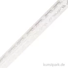 Artikelbild 2 des Artikels “Geschenkpapier - Weiß mit goldenen Zacken, 200 x 70 cm “