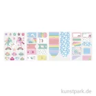 Artikelbild 2 des Artikels “Geschenkverpackung Set - Unicorn mit Tags, Stickern & Kuverts, 12 Bogen “