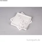 Artikelbild 2 des Artikels “Gießform - Dekoplatte Quadrat, 25 x 25 x 2 cm, Rand 1,3 cm “