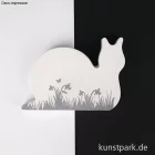 Artikelbild 2 des Artikels “Gießform Schnecken, 15,5 x 11 x 2 cm + 9,5 x 6,6 x 2 cm “