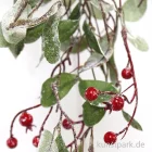 Artikelbild 2 des Artikels “Girlande mit Blättern und roten Beeren zum Hängen, 76 cm “