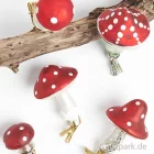 Artikelbild 2 des Artikels “Glas-Clip Fliegenpilz, Spitz, Antik, 5,7 x 5,7 x 10,5 cm “
