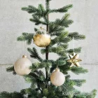 Artikelbild 2 des Artikels “Glaskugel - Baumschmuck mit Blattgold-Design, transparent, 8 cm “
