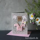 Artikelbild 2 des Artikels “Good old friends - Baby Strickkarte, Hurra ein Mädchen “
