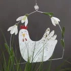 Artikelbild 2 des Artikels “Good old friends - Blumenhühner, Weiß Grüne Blumen “