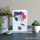 Artikelbild 2 des Artikels “Good old friends - Bunte Ballonkarte, Happy Birthday “