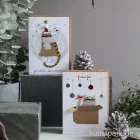 Artikelbild 2 des Artikels “Good old friends - Crazy Cat Winterkarte, Frohes Fest “