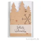 Artikelbild 2 des Artikels “Good old friends - Fensterbildkarte, Fröhliche Weihnachten “