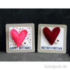 Artikelbild 2 des Artikels “Good old friends - Filzherzmagnet, Happy Birthday “