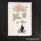 Artikelbild 2 des Artikels “Good old friends - Glücksklee Karte, Glücksregen “
