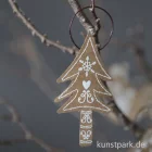 Artikelbild 2 des Artikels “Good old friends - Lebkuchenornamente, 3er Set, Winterwald “