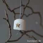 Artikelbild 2 des Artikels “Good old friends - Mini Glöckchen aus Porzellan, Stern “