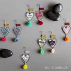 Artikelbild 2 des Artikels “Good old friends - Mini Pompon Herzen - Ich liebe Dich “
