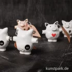 Artikelbild 2 des Artikels “Good old friends - Mini Schwein, Herz rot “